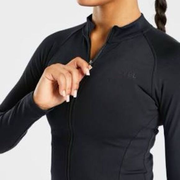 AYBL STAPLE ZIP JACKET BLACK‎ XS NWT in packaging - Picture 3 of 6